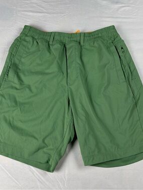 Birddogs Men's Athletic Drawstring Lined Performance Shorts Green